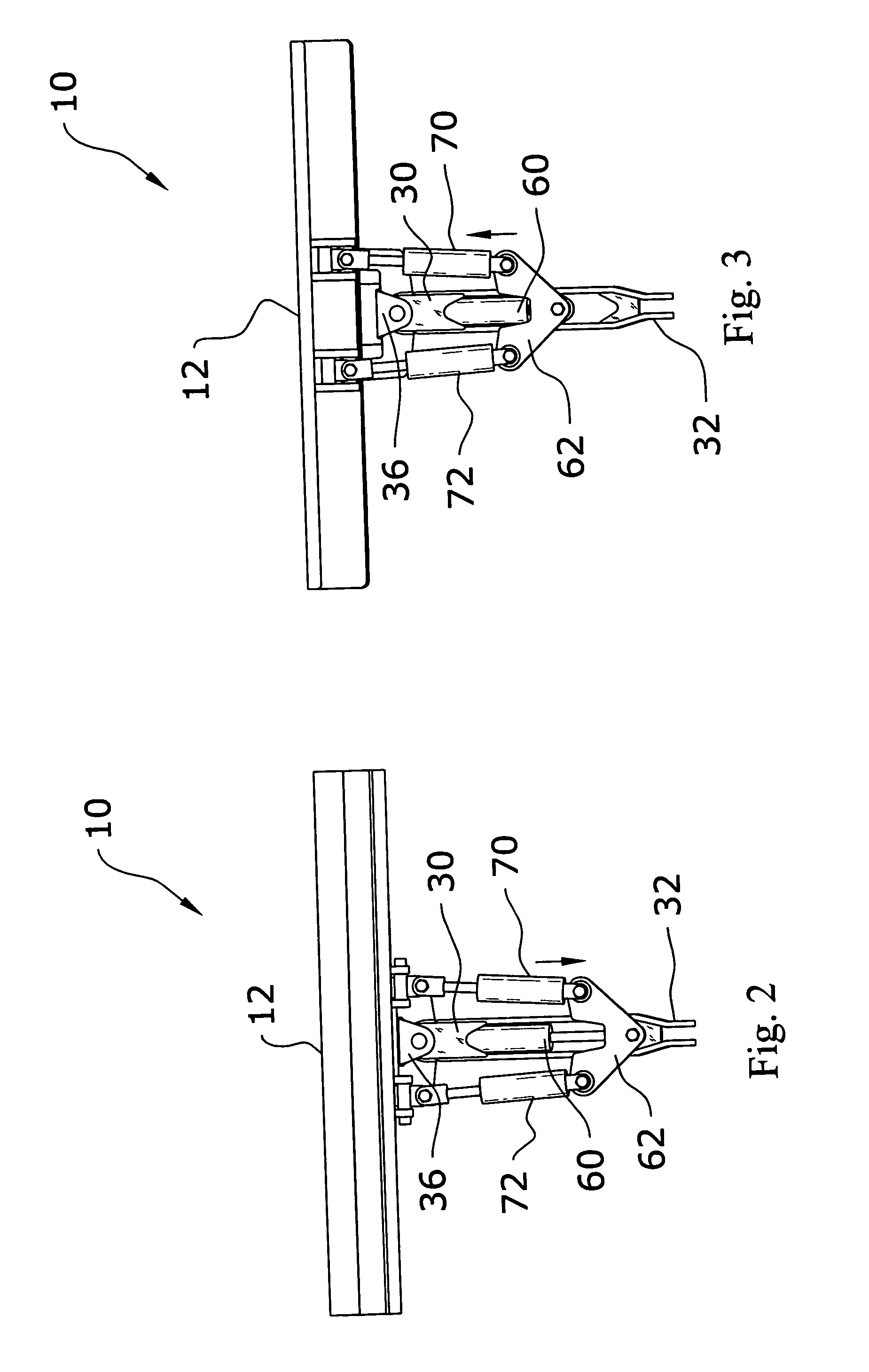 Implement pitch-yaw system