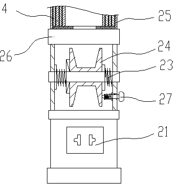 Hickory nut beat-off device