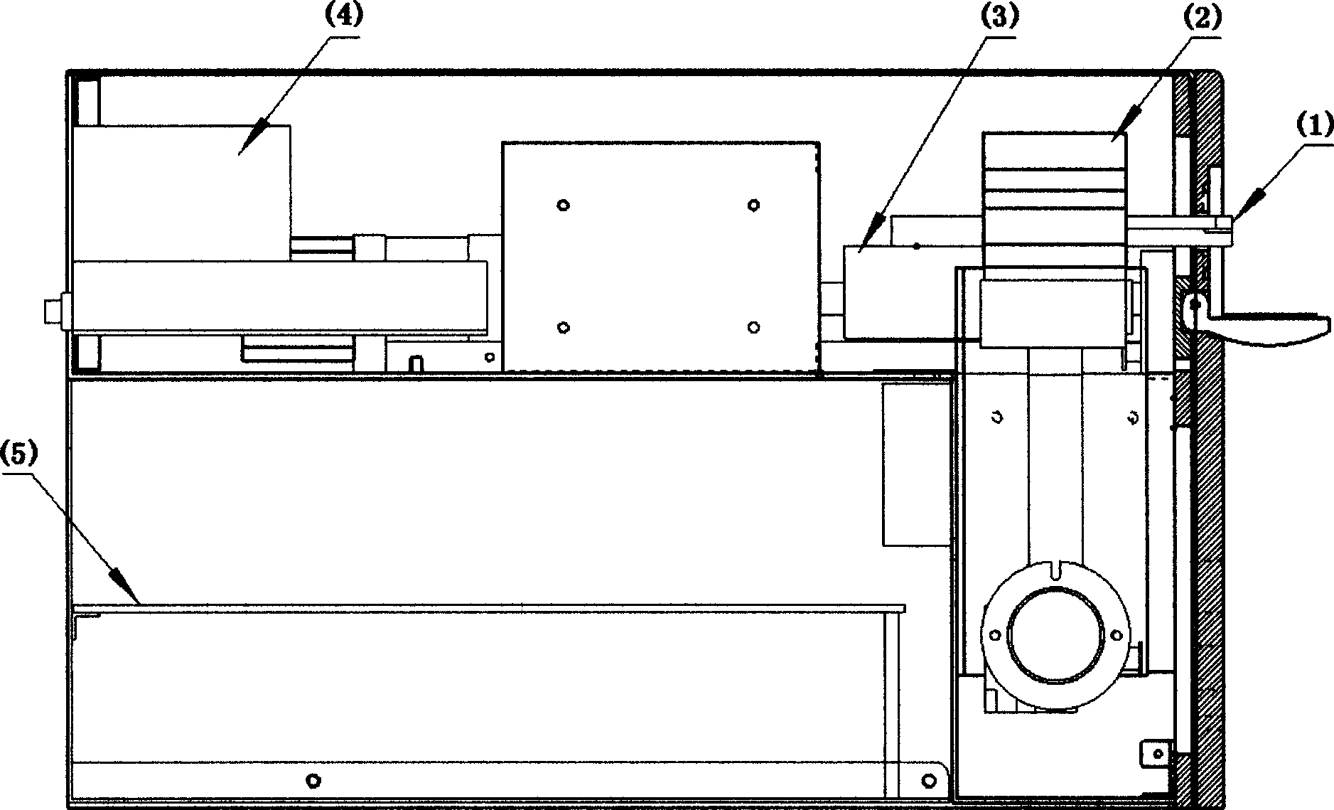 Full-integration ultraviolet micro-fluidic chip analyzer