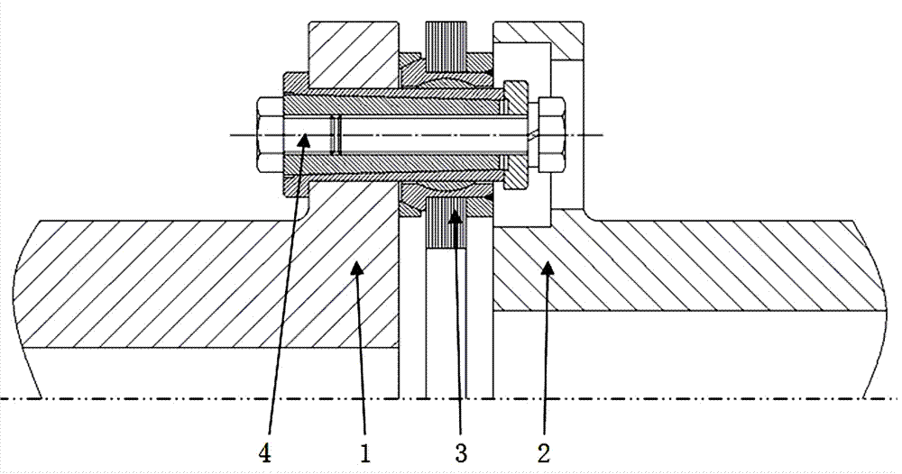 Arc surface universal diaphragm coupling