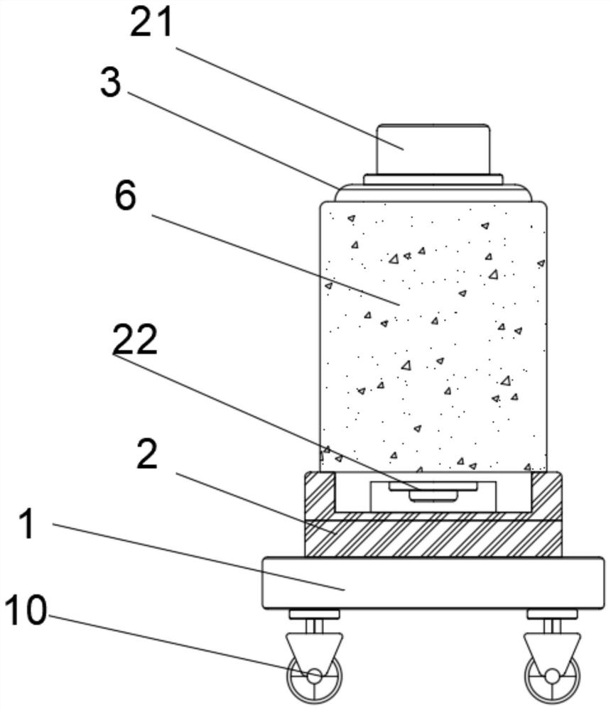 High-reliability long-service-life sealed precision hardware machining device