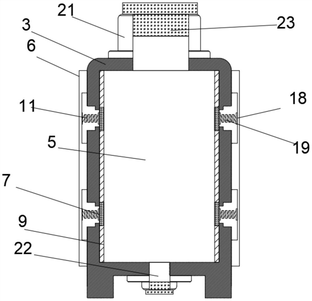 High-reliability long-service-life sealed precision hardware machining device