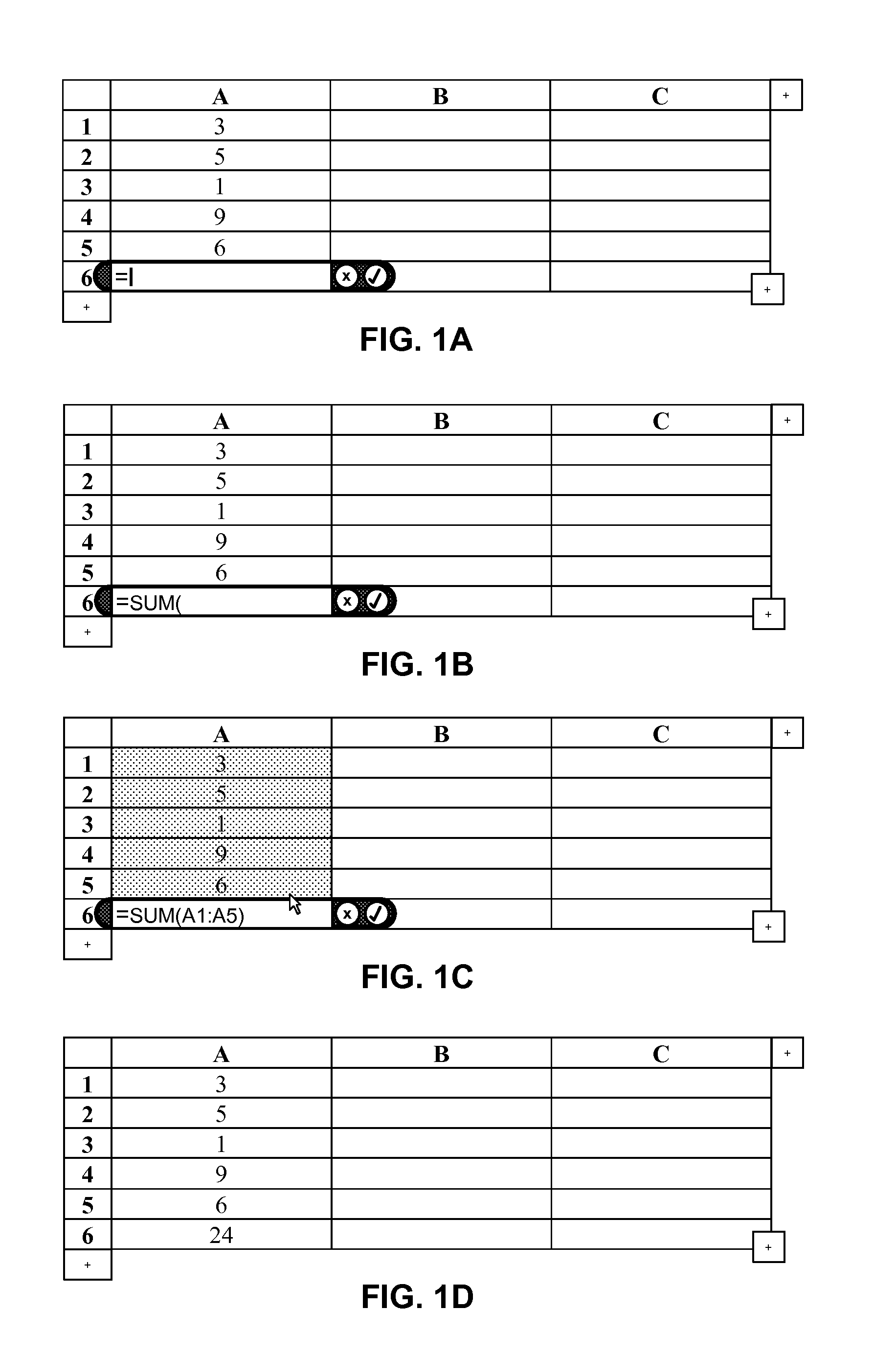 Preventing the inclusion of a reference to a host cell in a formula