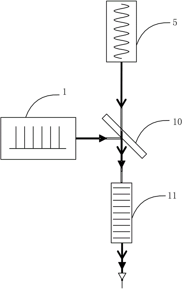 Intermediate infrared femtosecond laser and parametric amplifier thereof