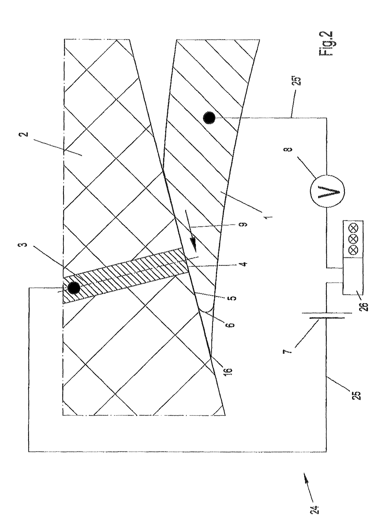 Method for determining the sharpness of cutting edges of chopper blades