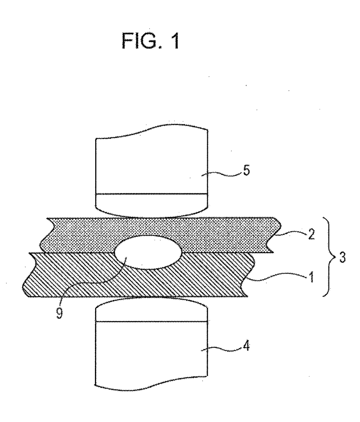 Resistance spot welding device