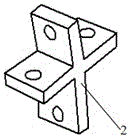 Foldable cylindrical latticed shell structure