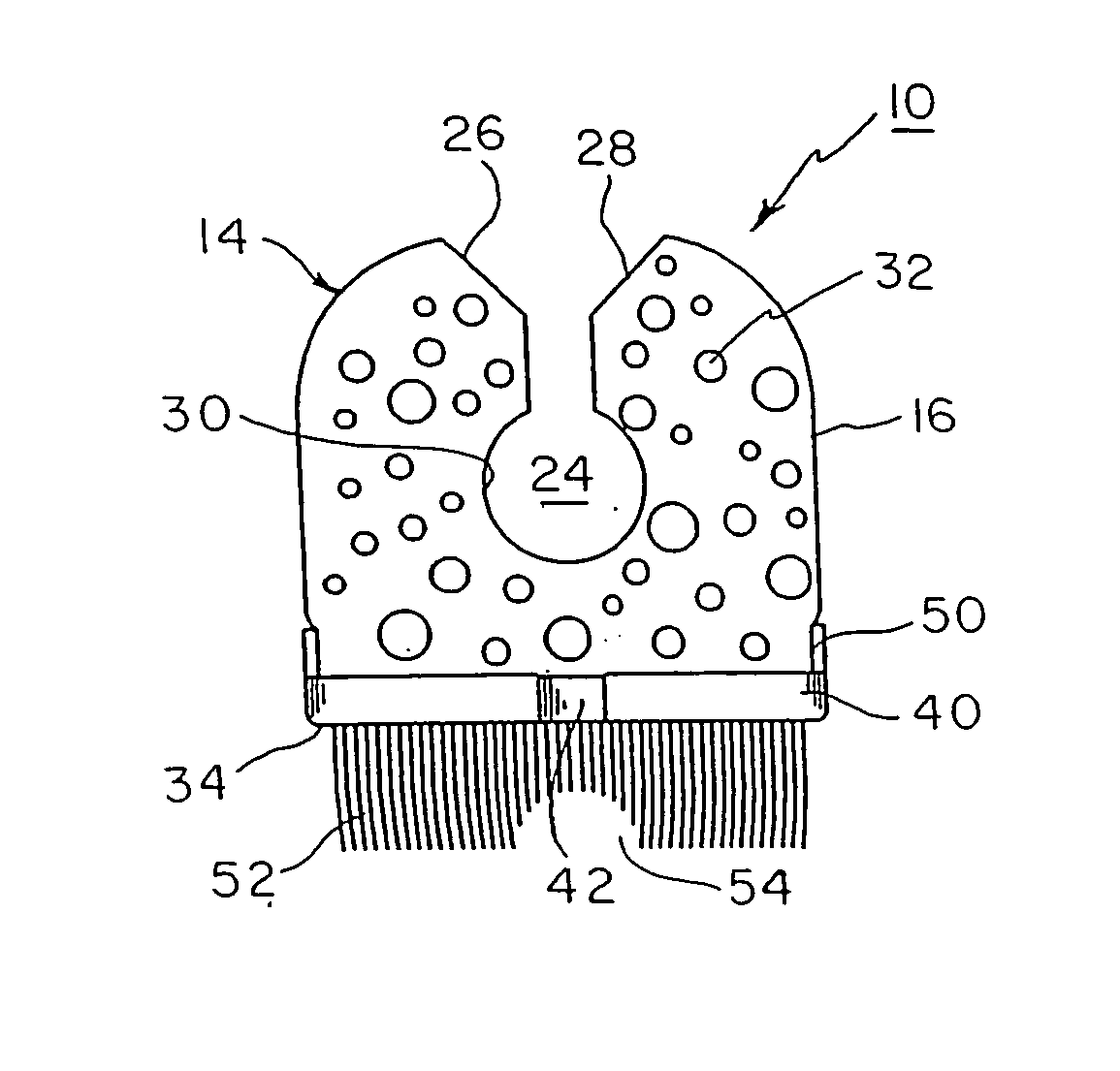 Surgical scrub brush and cleaner apparatus