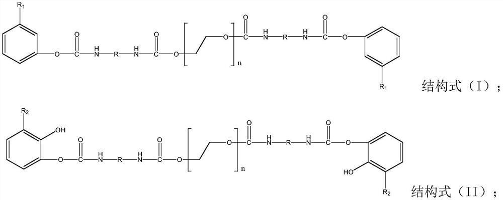 Isocyanate grafted natural unsaturated phenol white carbon black dispersing agent as well as preparation method and application thereof