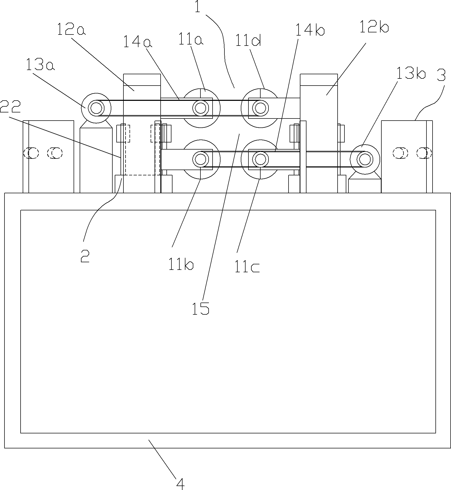 Automatic side-sticking equipment used during filter element production