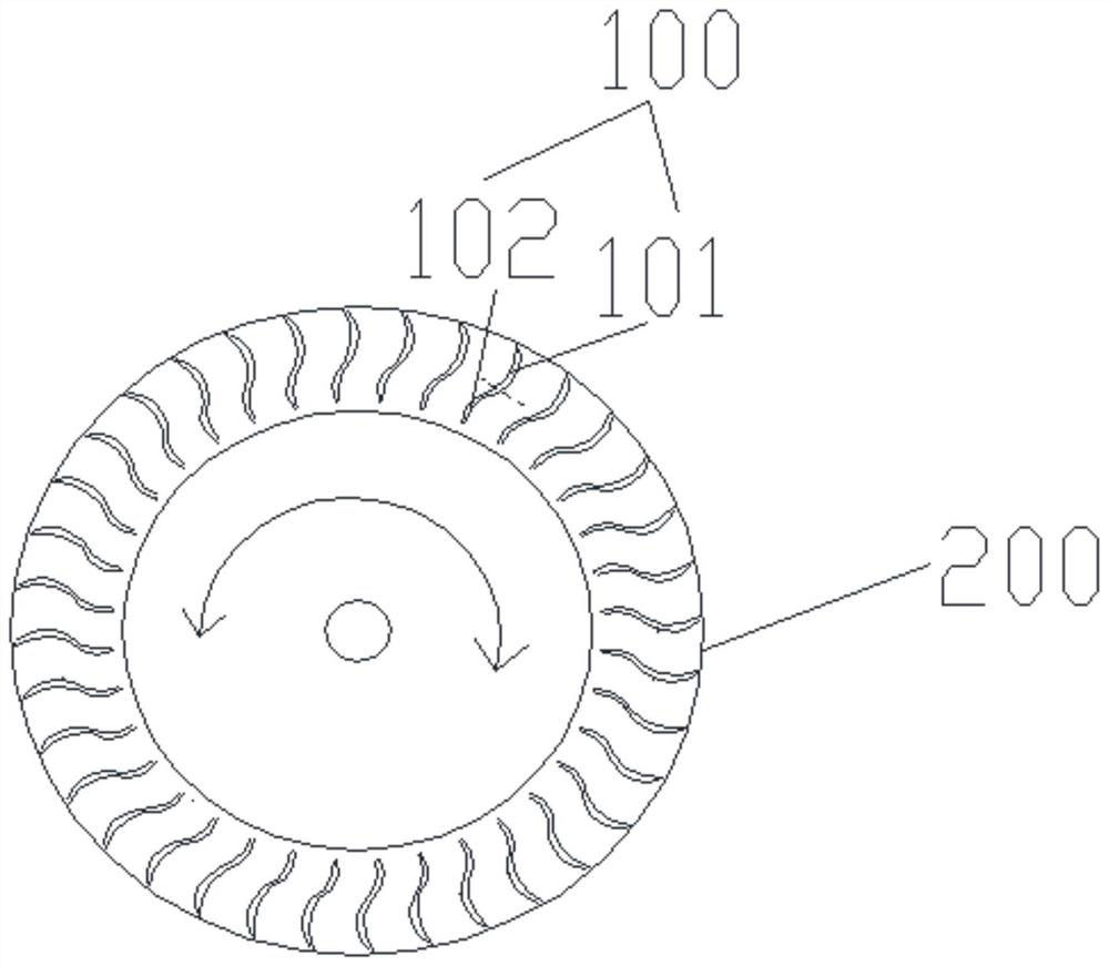 Cross-flow fan blade assembly, air conditioner and control method and control device of air conditioner