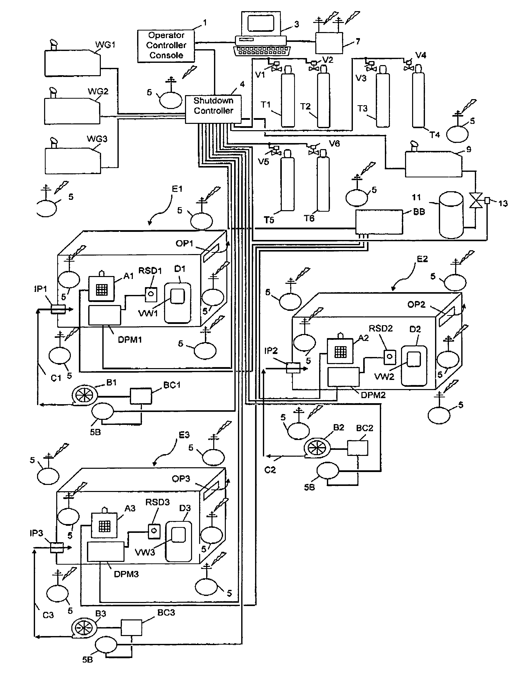 Enclosure system for hot work within the vicinity of flammable or combustible material