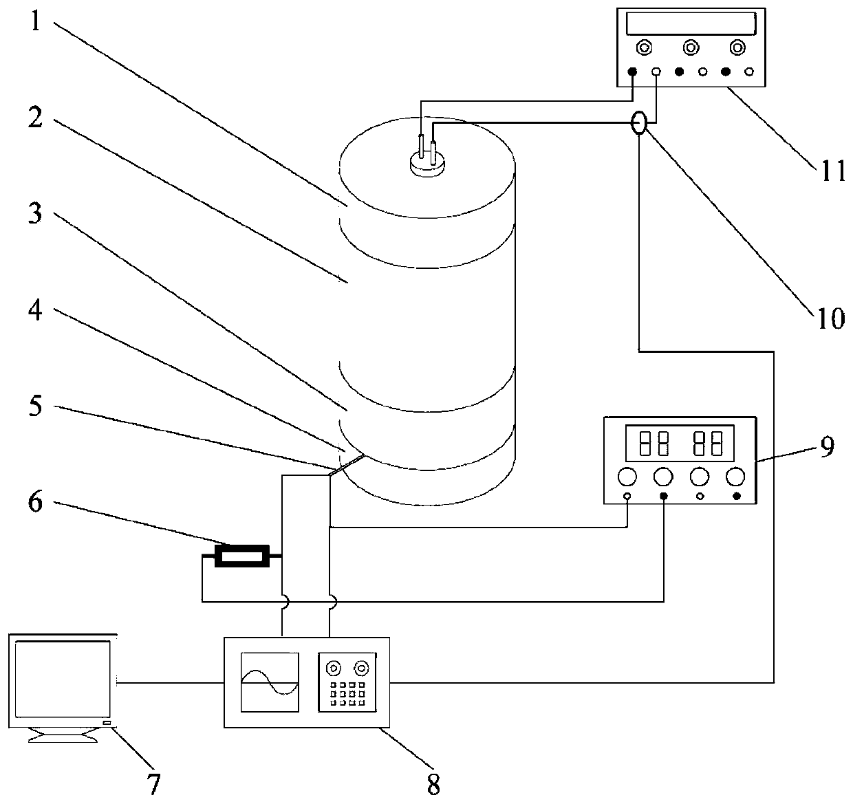 Micro-scale charge detonation pressure and detonation velocity test system based on MEMS pressure-conducted probe