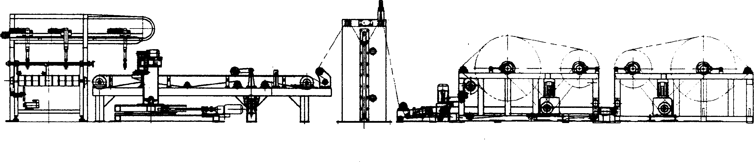 Automatic machine for cutting and jointing cord fabric of radial plytyre