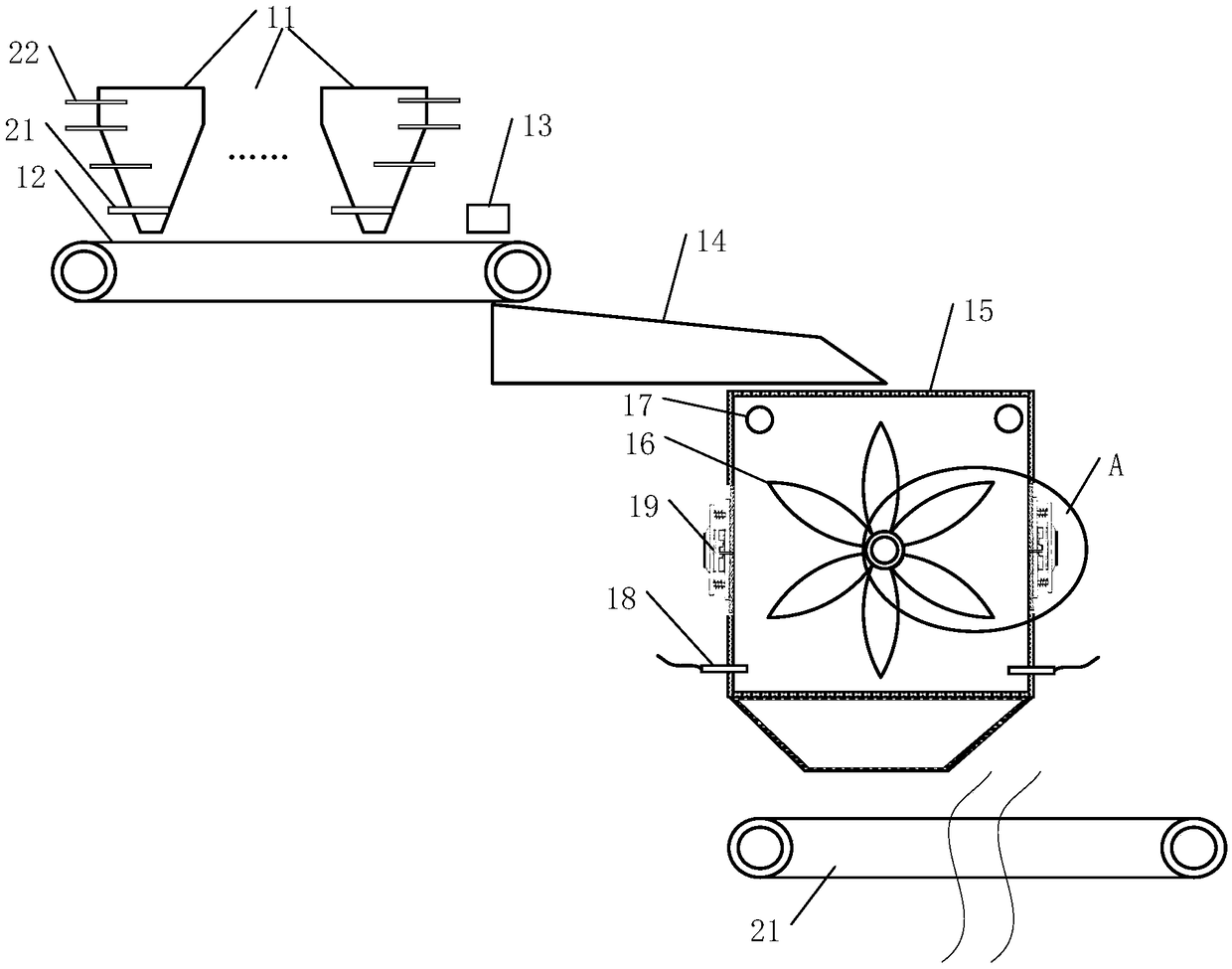 An industrial cultivation system for flammulina velutipes