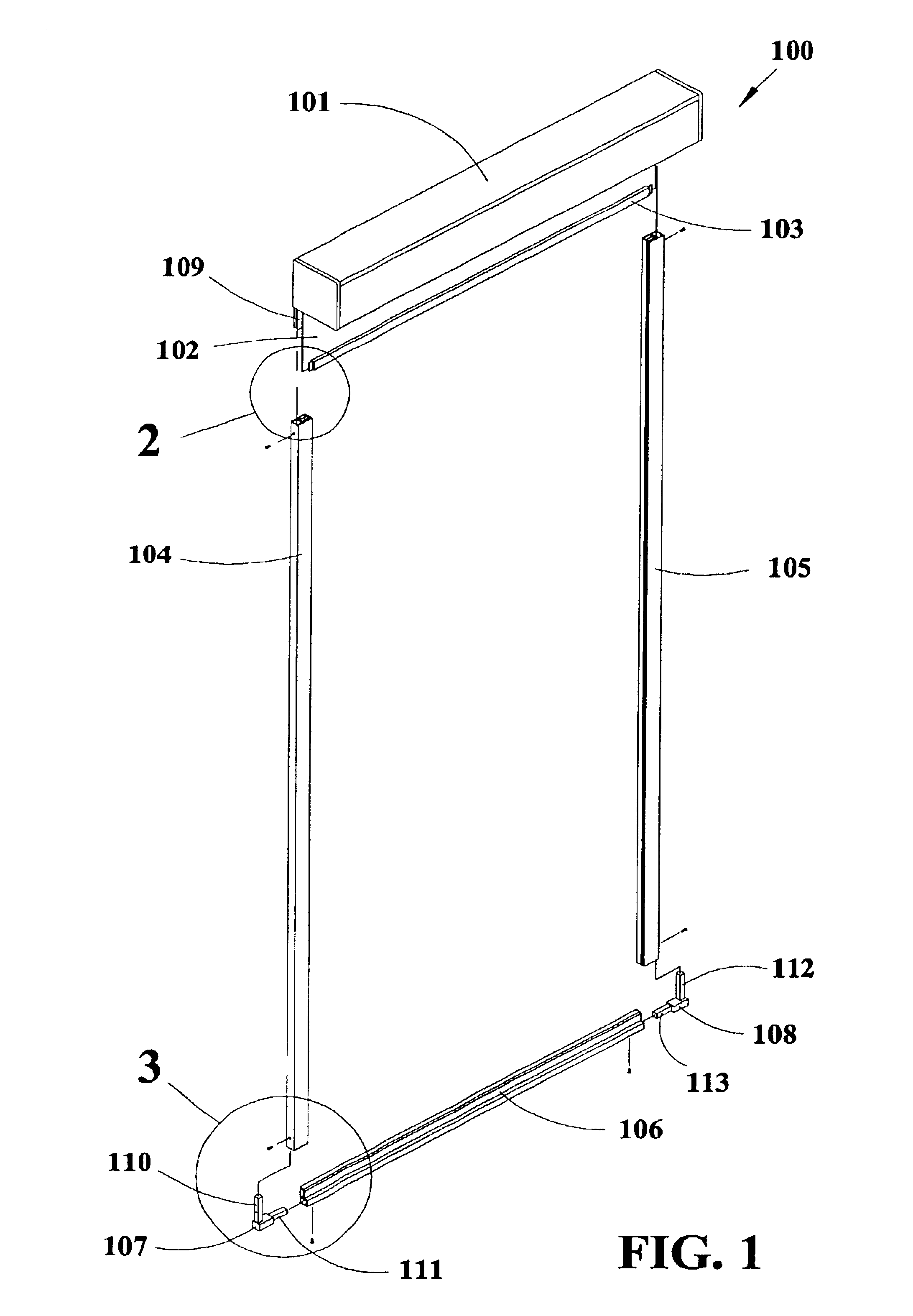 Storm curtain apparatus