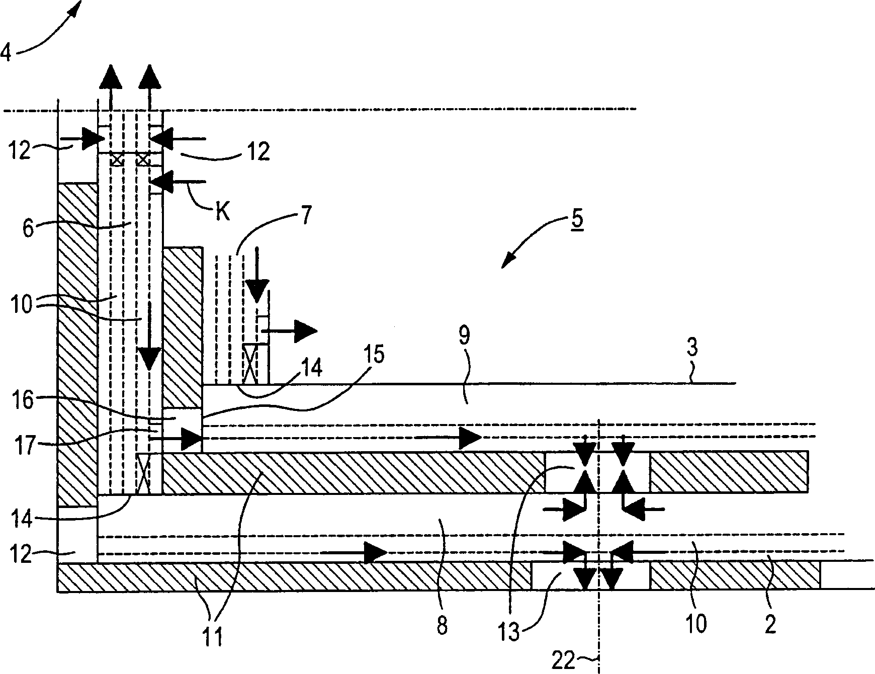 Internally-cooling electric conductor special for rotor of generator