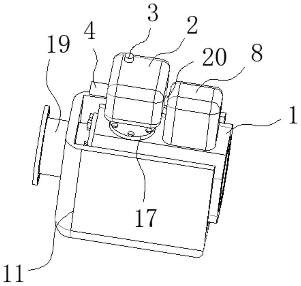 Flowmeter pipe section anti-freezing structure and method