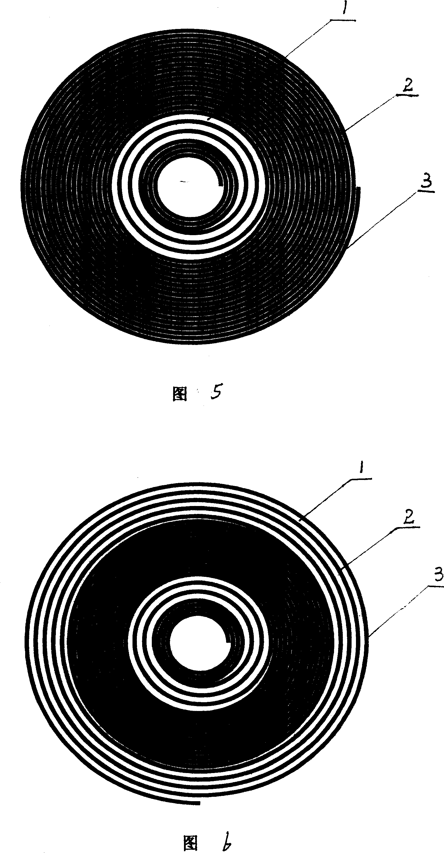 Method for winding heater wire disk of electromagnetic heater