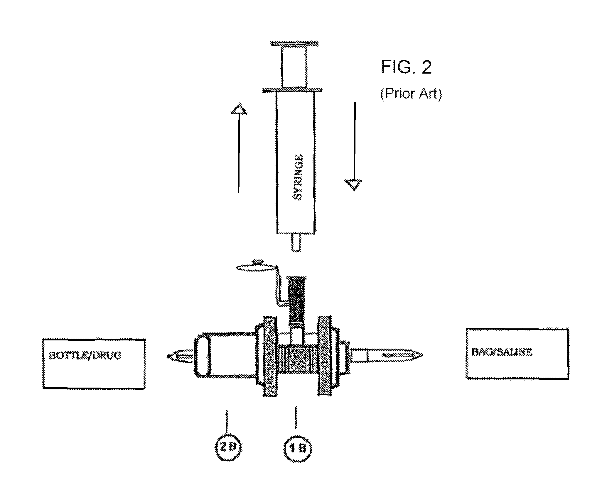 Device/system for mixing liquids, drugs and solutions before administration into the human body