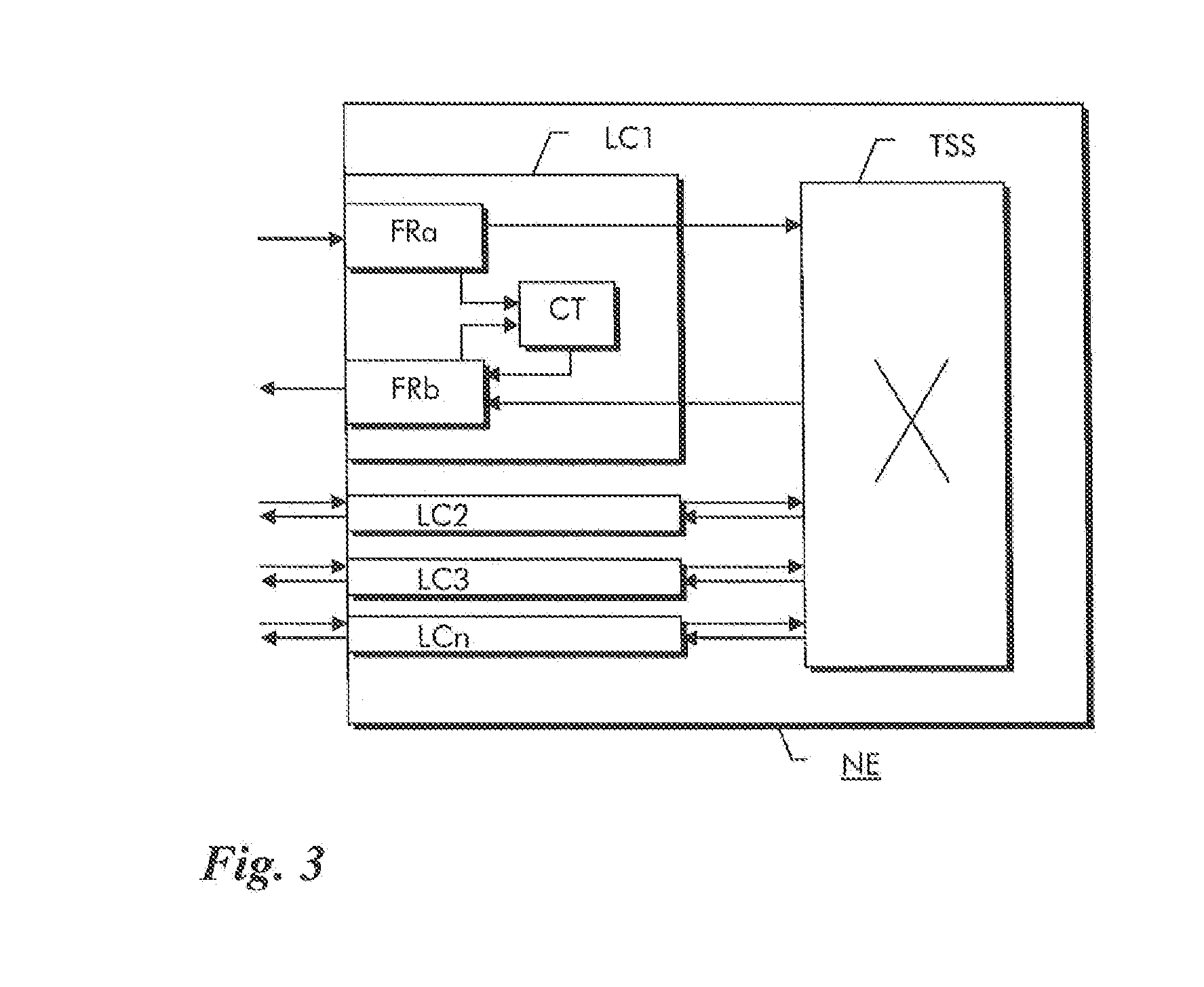 Method and related network element providing delay measurement in an optical transport network