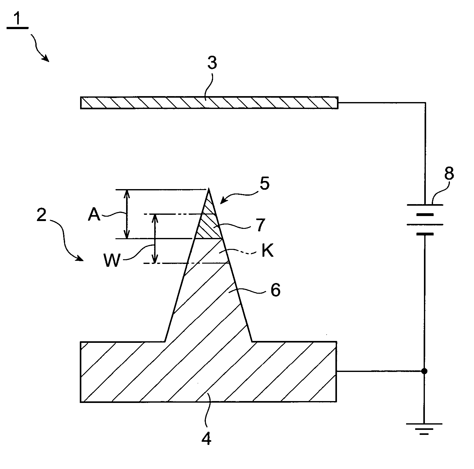 Electron emitting device