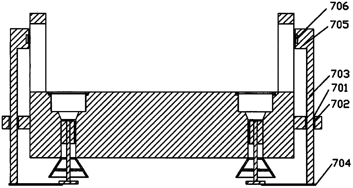 Expressway bridge drainage structure