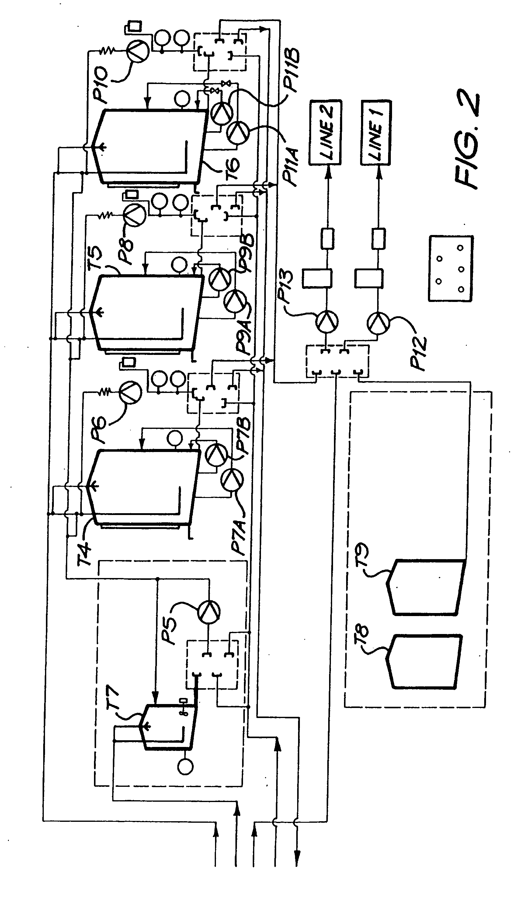 Process and appratus for use in preparing an aqueous magnesium bicarbonate solution