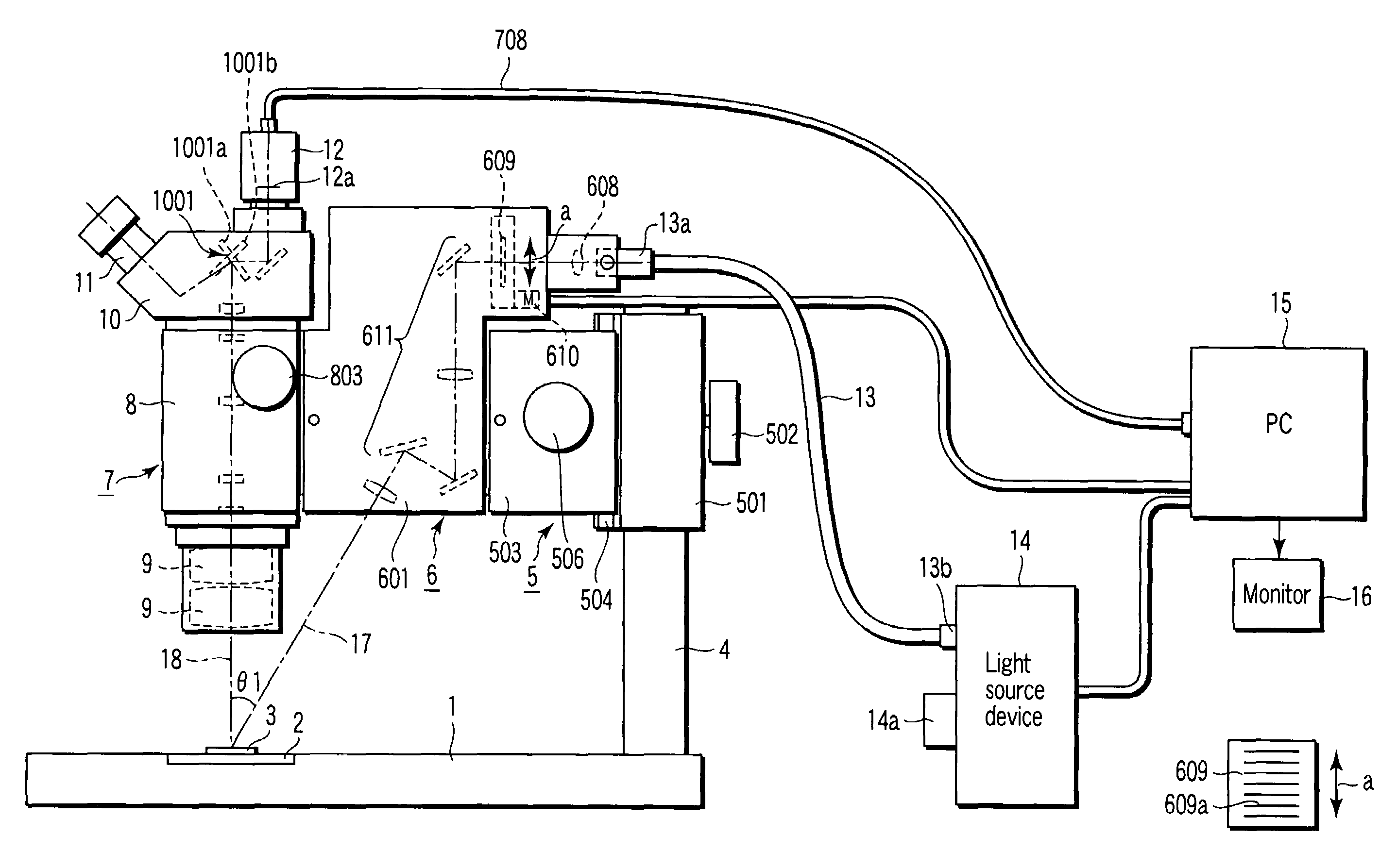 Apparatus and method for three-dimensional measurement and program for allowing computer to execute method for three-dimensional measurement