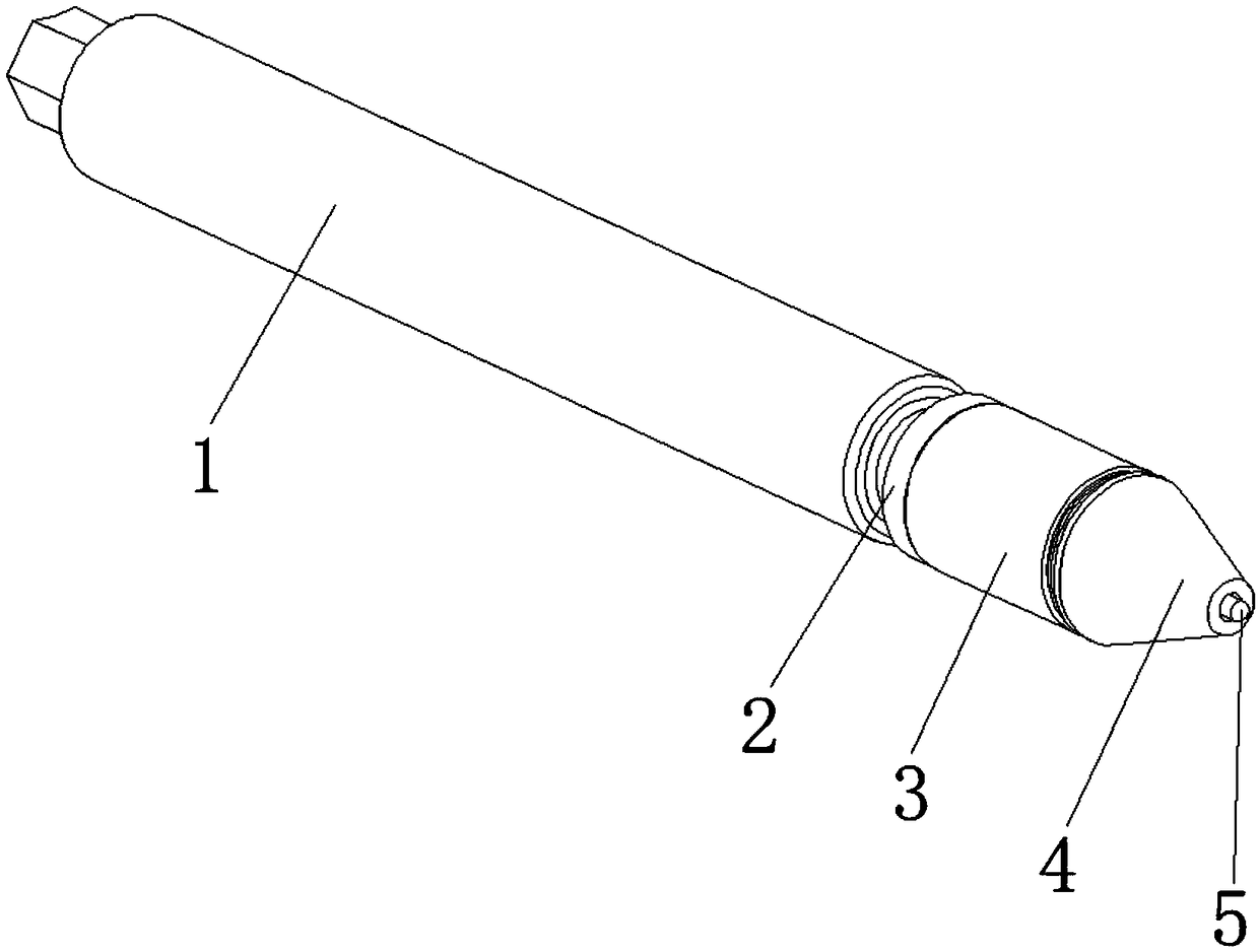 Adjustable magnetic control elastic pen