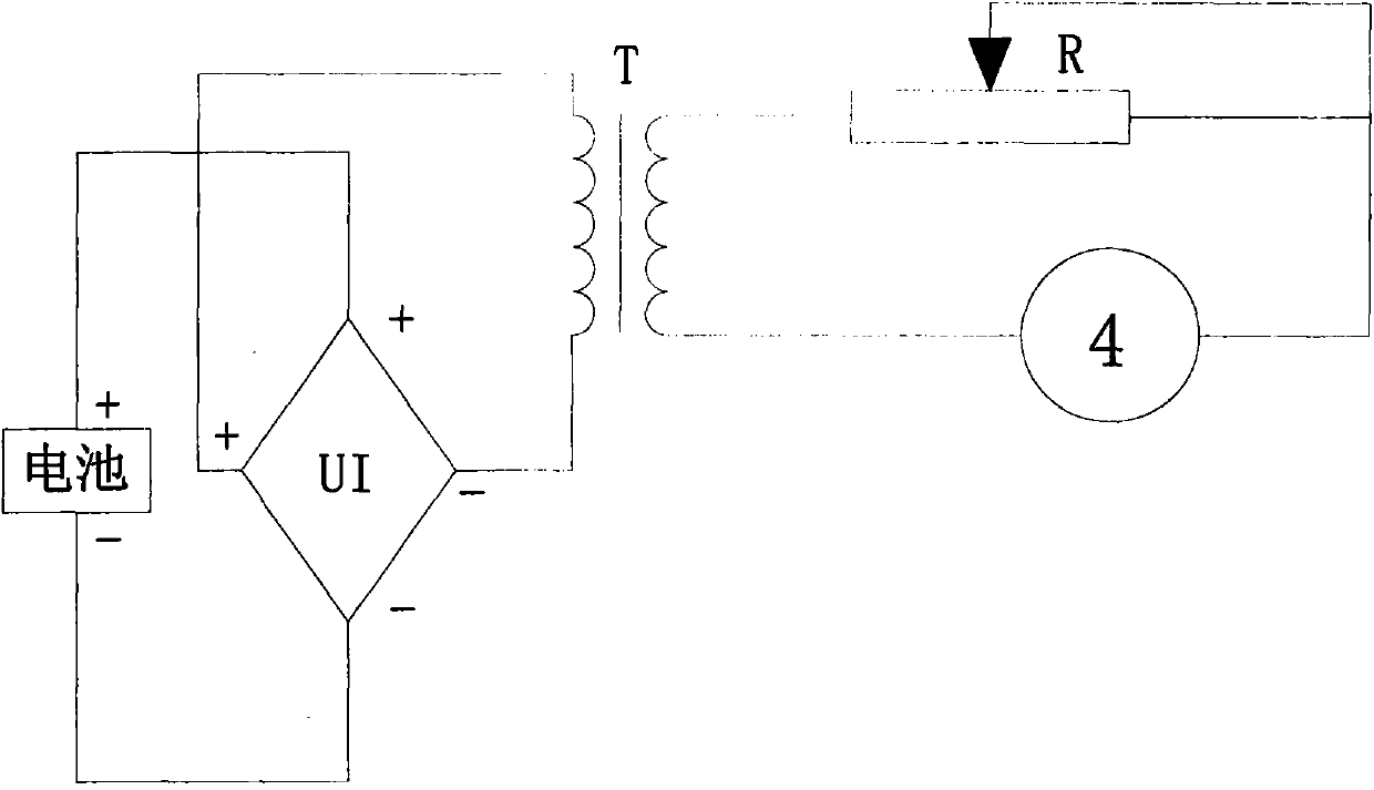 Machine core structure of fire simulation electronic candle