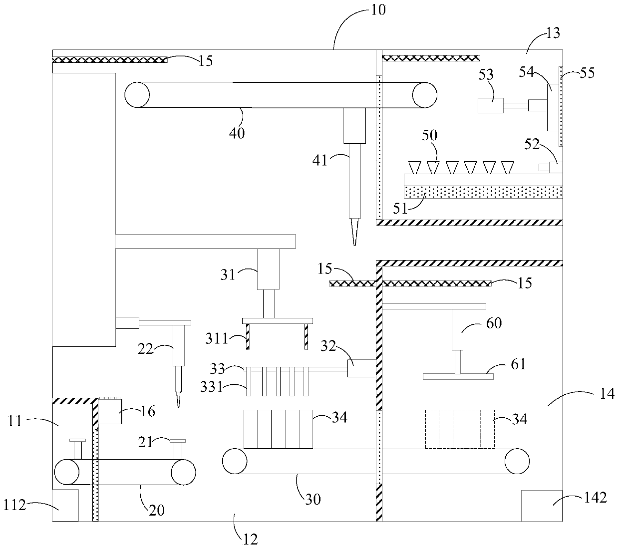 Novel coronavirus nucleic acid preparation and PCR detection integrated device