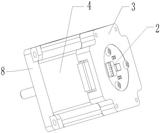 High-speed rotary motor capable of being positioned accurately