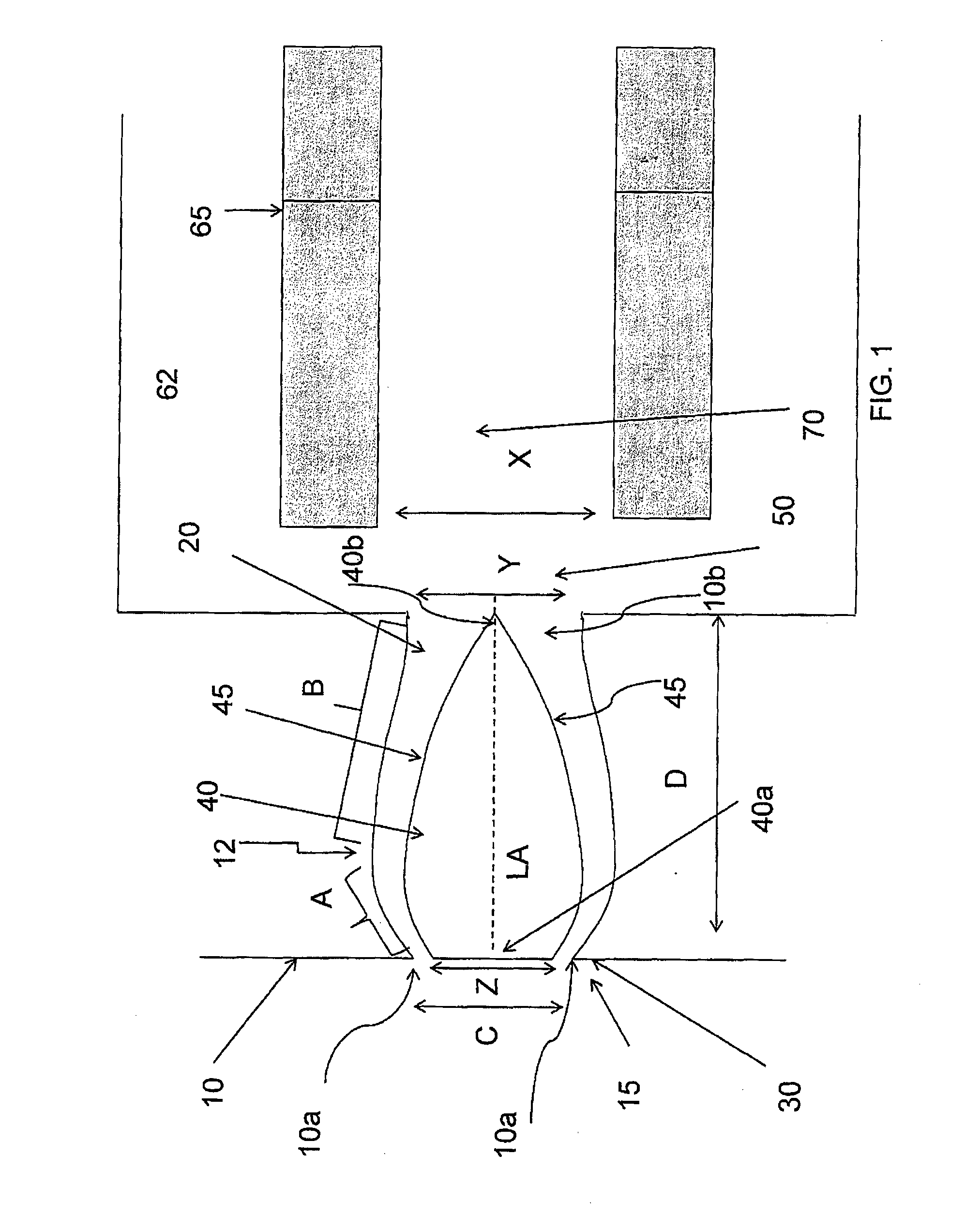 Gas diffuser ion inlet