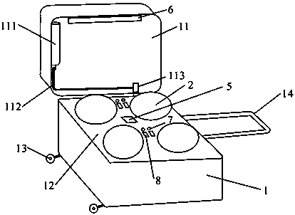 Portable sharpening machine