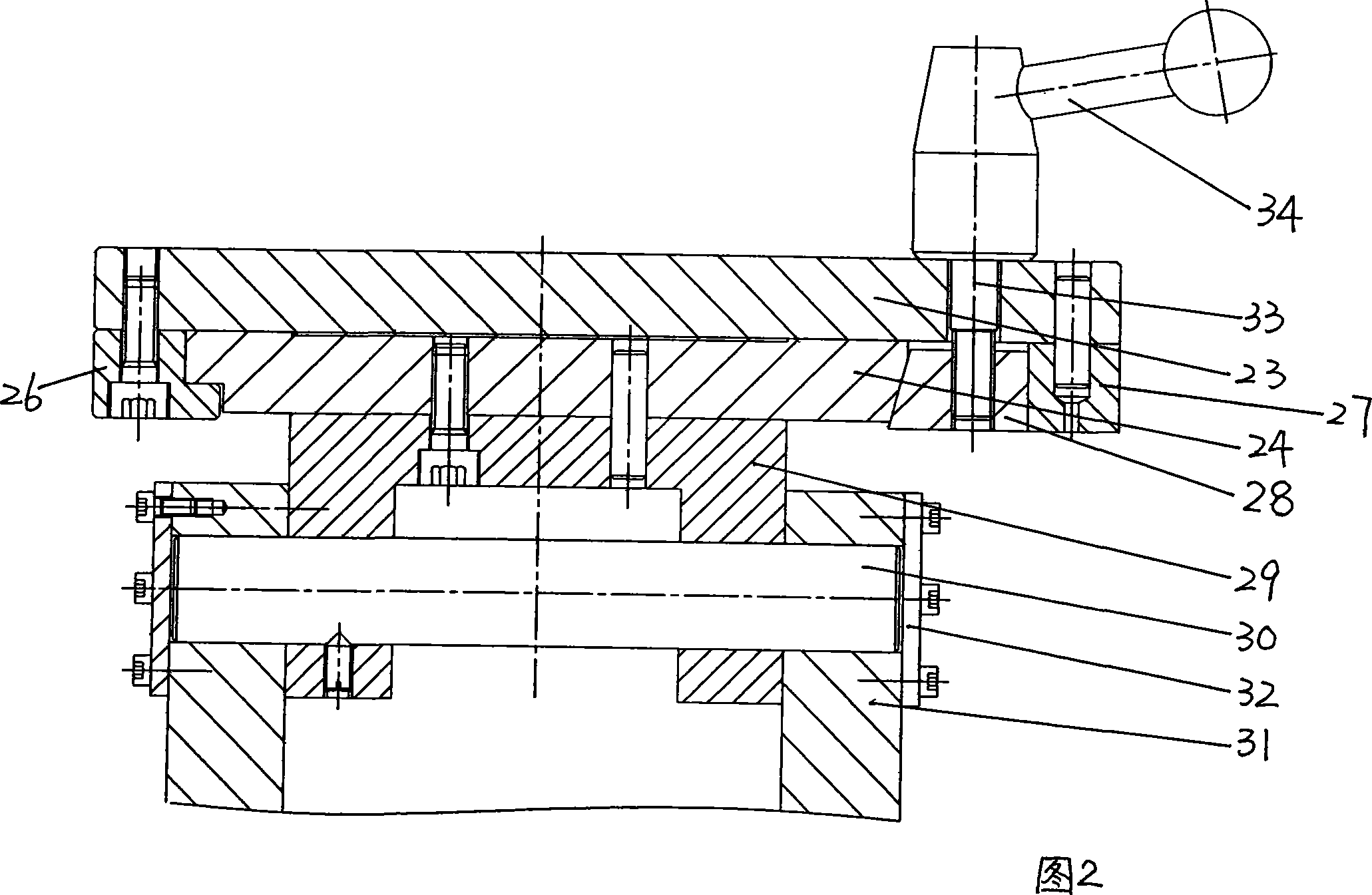 Burr removing machine tool