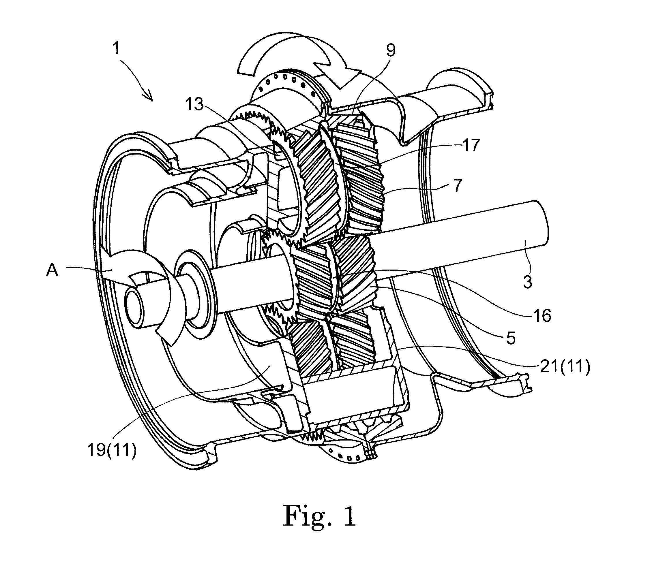 Planetary gear system