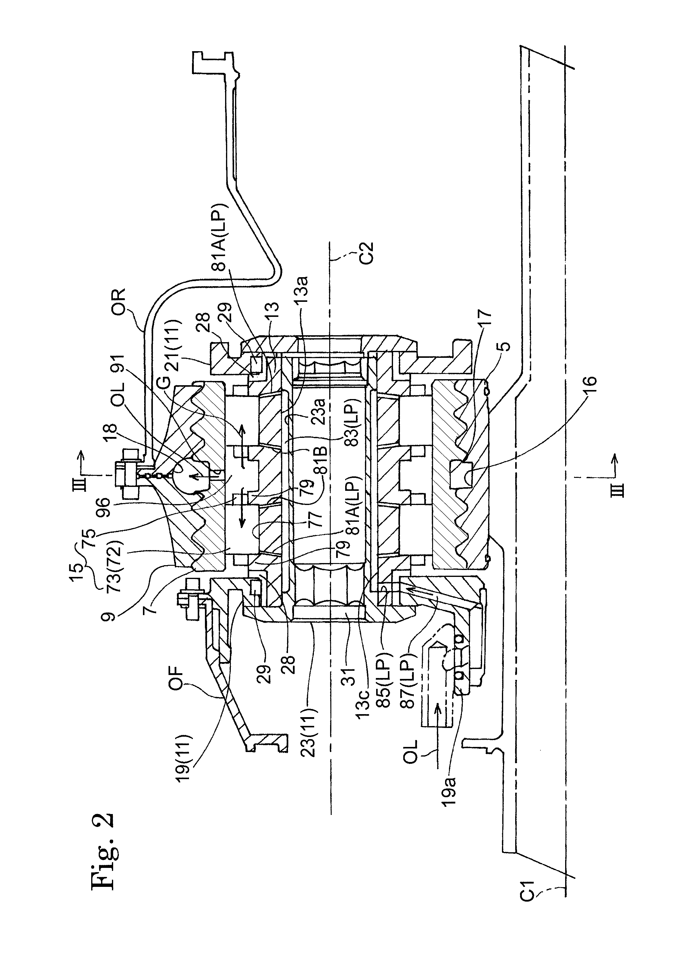 Planetary gear system