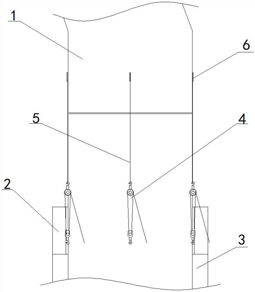 Method for butting straight bent pipe and straight pipe of long transmission line pipeline with small and medium pipe diameters in air