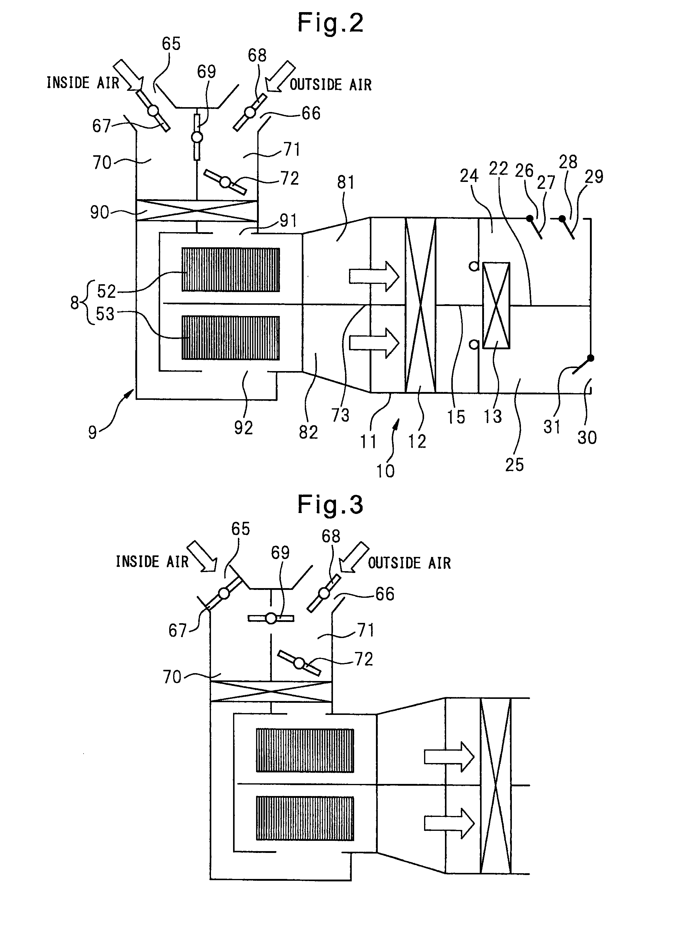 Vehicular air-conditioning system