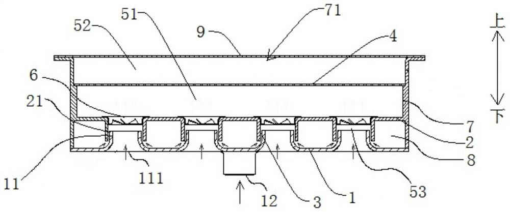 Premixing device for combustion heat exchange equipment and combustion heat exchange equipment with premixing device