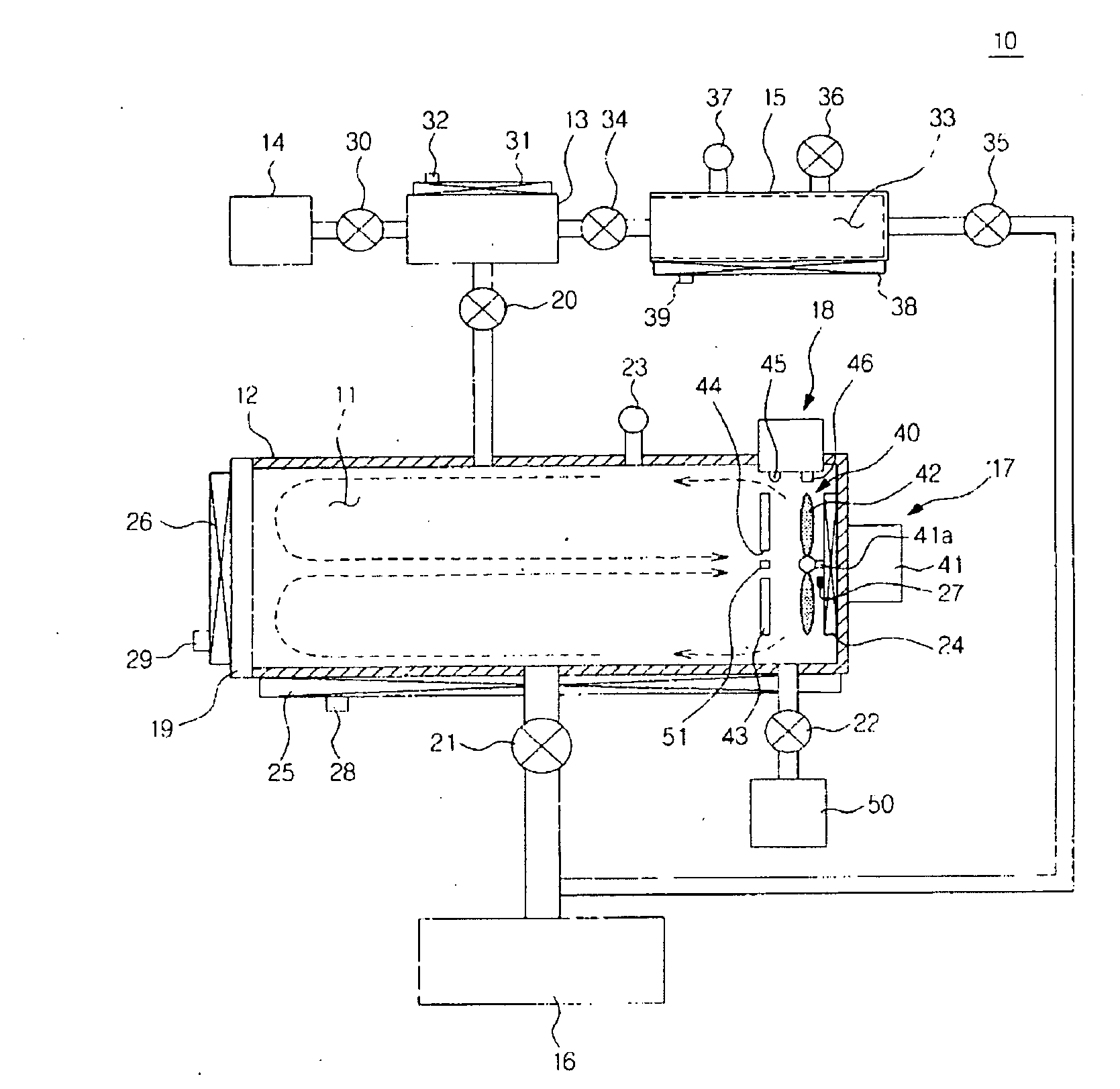 Sterilizing apparatus and method using hydrogen peroxide