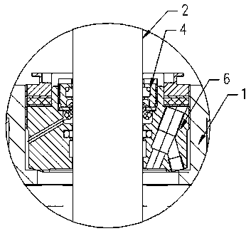 Reciprocating sealing element detection test bed and reciprocating sealing detection method