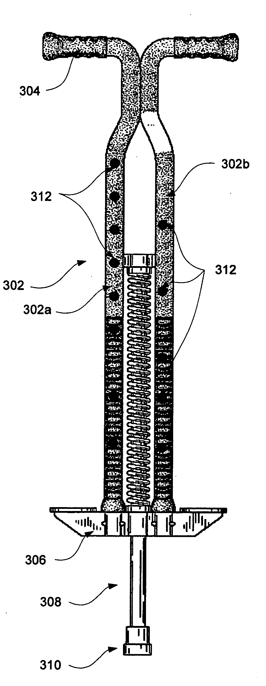 Light up bouncing apparatus