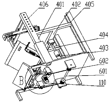 A device for opening the sealing cover of a material barrel