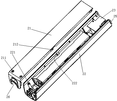 Socket for table with wire hole