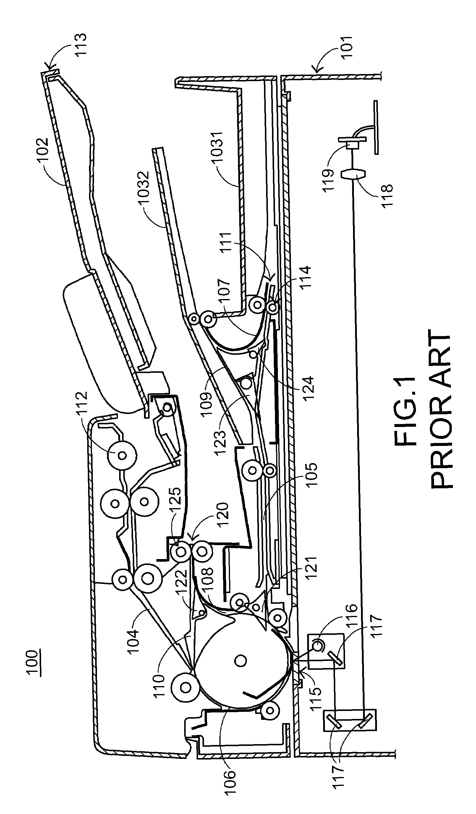 Duplex scanning apparatus