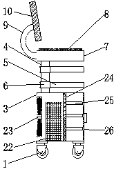 Efficient multifunctional ultrasonic stone crushing device