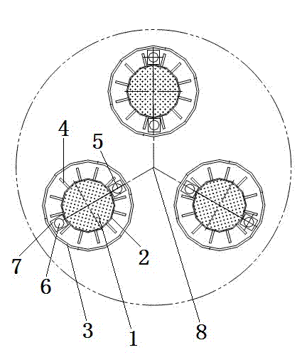 Measuring and controlling device for roasting quality of self-baking electrode of calcium carbide furnace and method