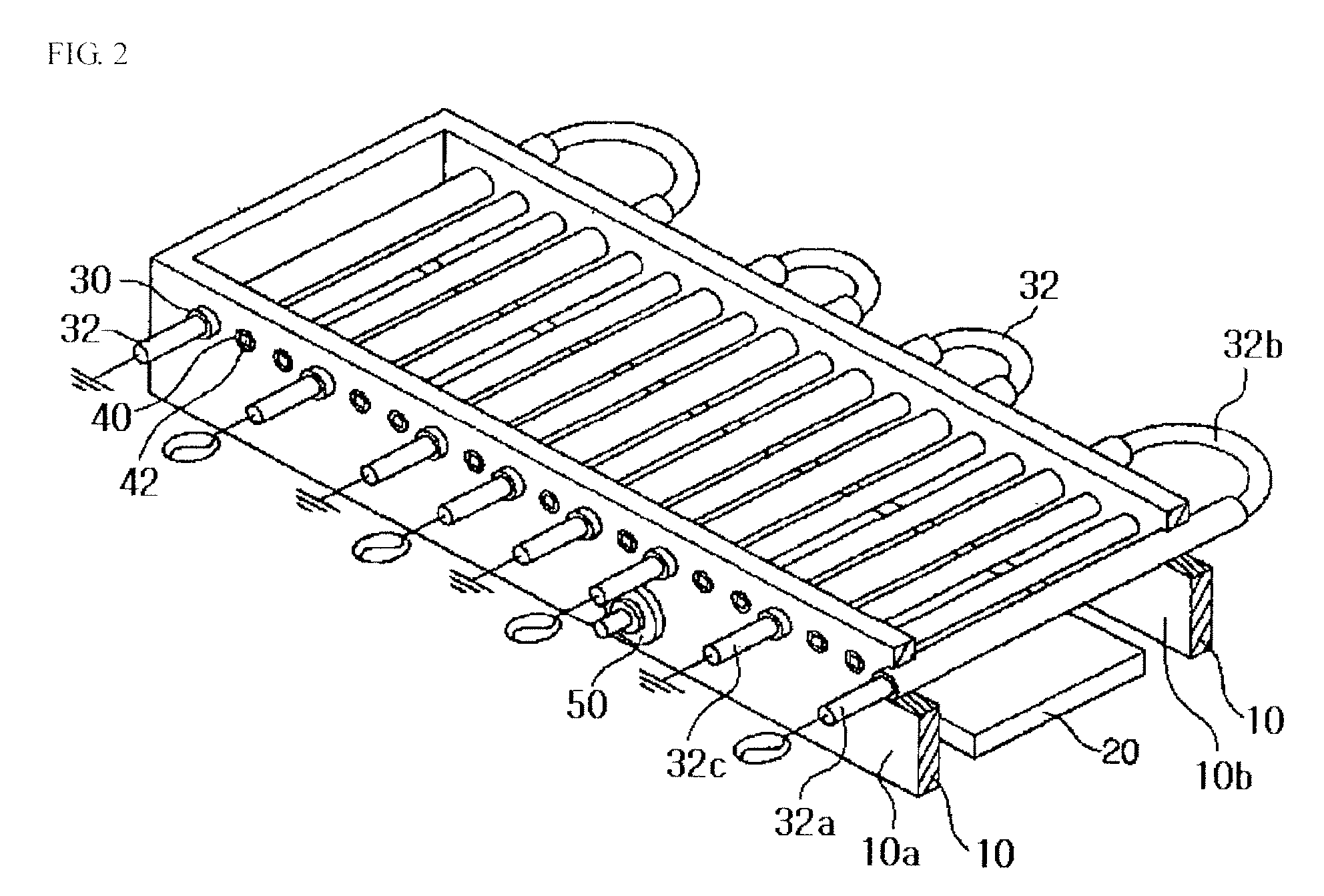 Inductively coupled plasma processing  apparatus having internal linear antenna for large are processing